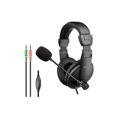 Stereo Headset with Microphone - Astana HS220 Premium Audio Quality % Stereo Headset with Microphone - Astana HS220 Premium Audio Quality