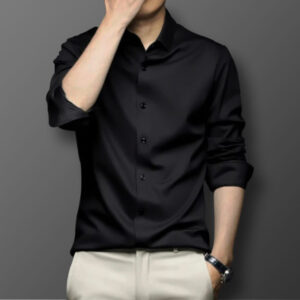 Stitched Formal Shirt for Men - Stylish Chinese Design and Premium Fabric