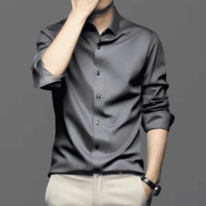 Stitched Formal Shirt from China - Elegant Fit for Professional Style