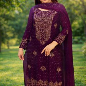 Stone Embellished Three-Piece Set for Elegant Styling
