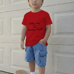 Stylish Baby T-Shirt and Denim Pants Outfit Set for Trendy Infants