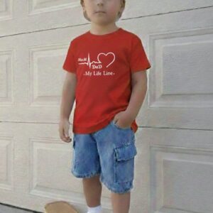 Stylish Baby T-Shirt and Denim Pants Outfit Set for Trendy Infants