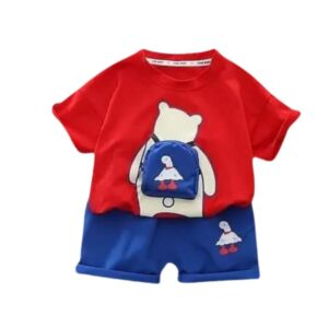 Stylish Baby T-Shirt and Pants Set - Comfortable Cotton Outfit for Infants