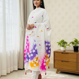 Stylish Block Print 3-Piece Set - Chic & Trendy Outfit for Any Occasion