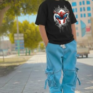 Stylish Boys Denim Pants and T-Shirt Set for Everyday Comfort