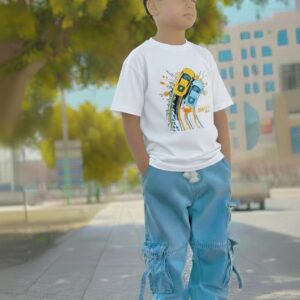 Stylish Boys Denim Pants with Trendy T-Shirt Set for Everyday Wear