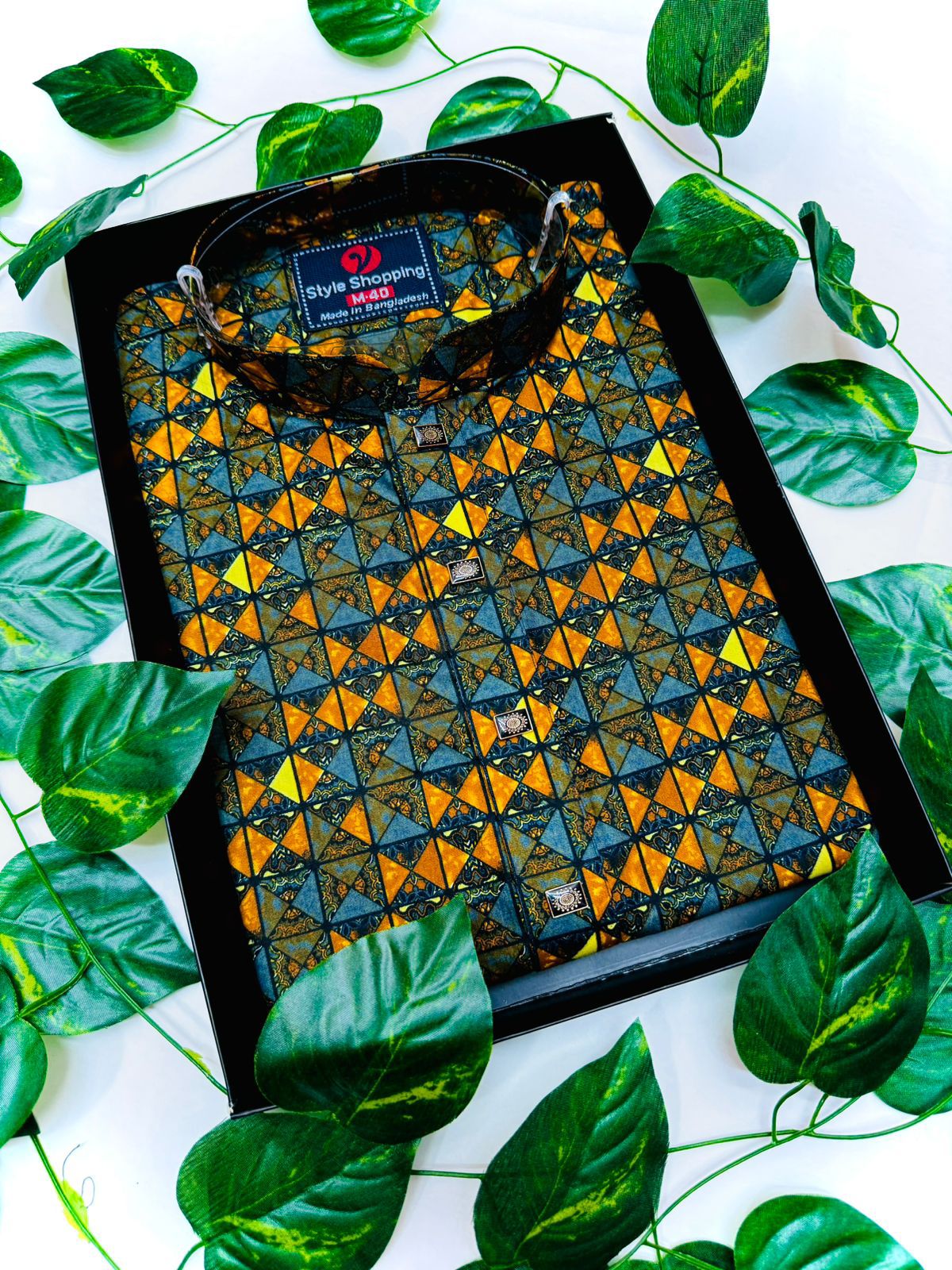 Stylish Cotton Printed Panjabi for Men - Ethnic Wear for Every Occasion % Stylish Cotton Printed Panjabi for Men - Ethnic Wear for Every Occasion