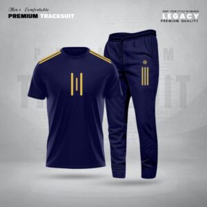Stylish Cotton T-Shirt and Trouser Set for Effortless Casual Wear