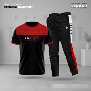 Stylish Cotton T-Shirt and Trouser Set for Effortless Casual Wear