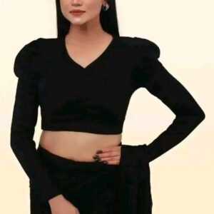 Stylish CrosTop Blouse Set for Effortless Elegance and Comfort