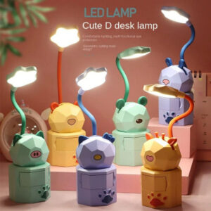 Stylish D-Shaped Desk Lamp - Modern Lighting for Home Office