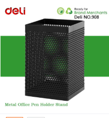Stylish Deli Pen Holder - Elegant Desk Organizer for Home and Office