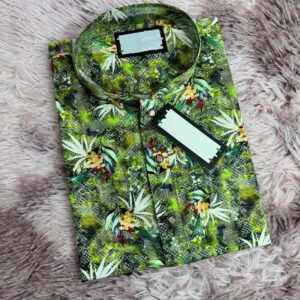 Stylish Digital Print Panjabi for Men - Elegant Ethnic Wear