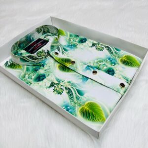 Stylish Digital Print Panjabi for Men - Modern Ethnic Wear