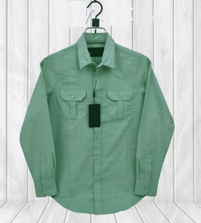 Stylish Double Pocket Premium Lap Seam Shirt for Effortless Elegance % Stylish Double Pocket Premium Lap Seam Shirt for Effortless Elegance