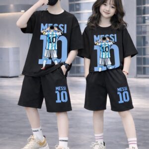 Stylish Drop Shoulder Baby T-Shirt and Pants Set for Comfortable Playtime