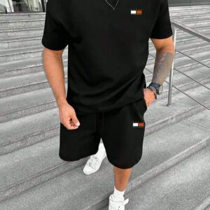 Stylish Drop Shoulder T-Shirt and Pant Set for Effortless Chic