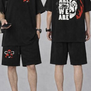 Stylish Drop Shoulder T-Shirt and Pants Set for Ultimate Comfort