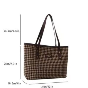 Stylish Grameen Check Tote Bag - Eco-Friendly Fashion Accessory