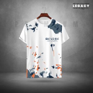 Stylish Half-Sleeve Athletic T-Shirt