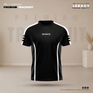 Stylish Half-Sleeve Performance Sports T-Shirt