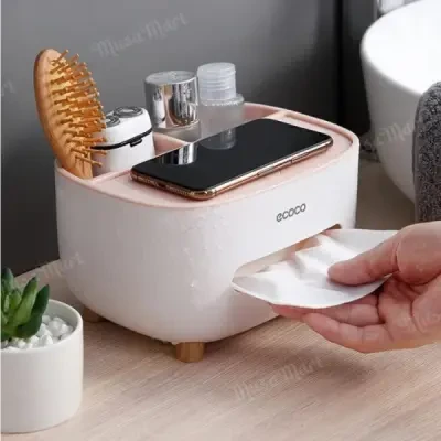 Stylish Large Eco-Friendly Napkin Holder - Multi-Functional Tissue Box for Cars and Desktops % Stylish Large Eco-Friendly Napkin Holder - Multi-Functional Tissue Box for Cars and Desktops