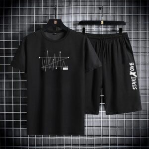 Stylish Mash Cotton T-Shirt and Shorts Set for Ultimate Comfort