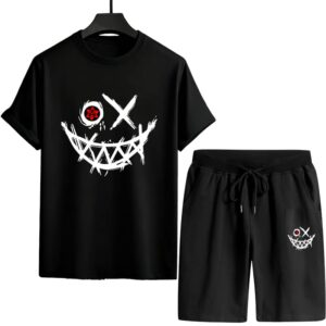Stylish Mash Cotton T-Shirt and Shorts Set for Ultimate Comfort