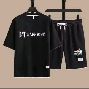 Stylish Mash Cotton T-Shirt and Shorts Set for Ultimate Comfort