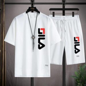 Stylish Mash Graphic T-Shirt and Shorts Set for Ultimate Comfort