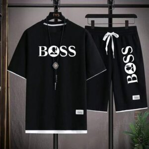 Stylish Mash Graphic Tee and Shorts Set for Ultimate Comfort