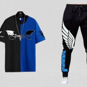 Stylish Mash T-Shirt and Full Pant Set for Ultimate Comfort