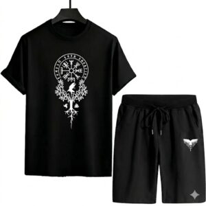 Stylish Mash T-Shirt and Short Set for Ultimate Comfort and Style