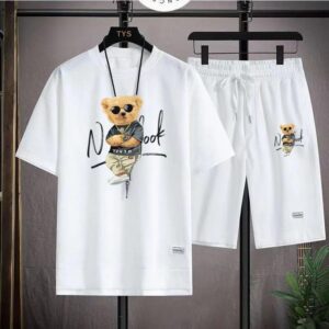 Stylish Mash T-Shirt and Shorts Set for Comfortable Casual Wear