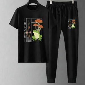 Stylish Mash T-Shirt and Trouser Set for a Chic Casual Look