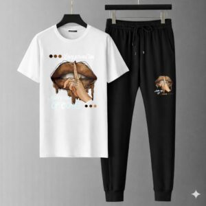 Stylish Mash T-Shirt and Trouser Set for Effortless Fashion