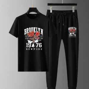 Stylish Mash T-Shirt and Trousers Set for Effortless Fashion