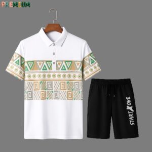 Stylish Polo Shirt and Half Pant Set for Effortless Summer Wear