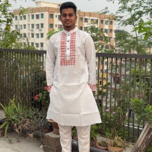 Stylish Printed Panjabi for Men - Traditional Wear with Modern Flair