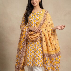 Stylish Printed Three-Piece Set for Effortless Elegance