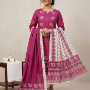 Stylish Ready-Made Printed 3-Piece Set for Effortless Fashion