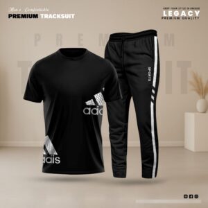 Stylish T-Shirt and Trouser Set for Effortless Everyday Comfort