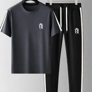 Stylish T-Shirt and Trouser Set for Effortless Everyday Comfort