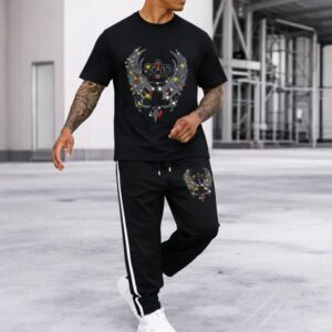 Stylish T-Shirt and Trouser Set for Effortless Everyday Wear