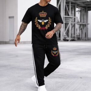 Stylish T-Shirt and Trouser Set for Effortless Everyday Wear