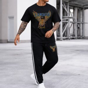 Stylish T-Shirt and Trouser Set for Effortless Everyday Wear