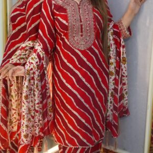 Stylish Three-Piece Ready-Made Outfit for Effortless Elegance