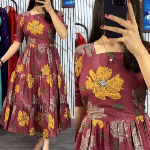 Stylish Two-Piece Kurti Set - Elegant Ready-to-Wear Outfit