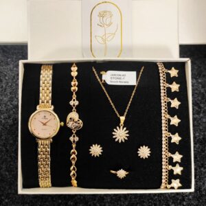 Stylish Women’s Watch Set - Elegant Timepieces for Every Occasion