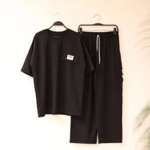 Stylish Women's T-Shirt and Trouser Set for Effortless Everyday Elegance